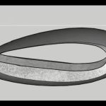 Plan view of the sculpture