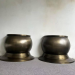 Stainless - steel edge - wrapped column